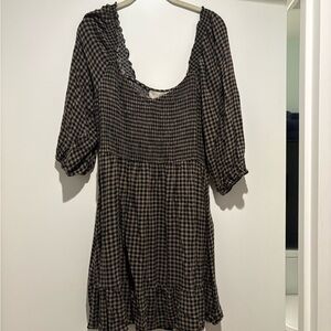 Saltwater Luxe Plaid Checkered Dress